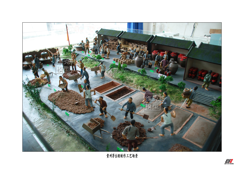 茅台釀酒工藝場景