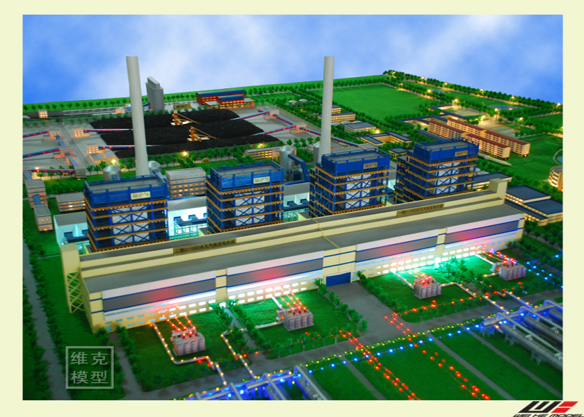 天津北疆（jiāng）電廠-展廳模型