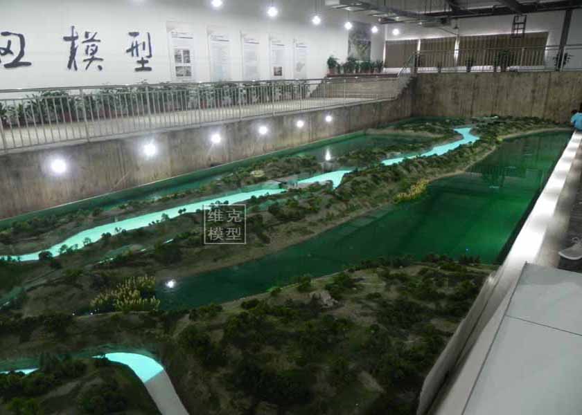 山（shān）东济（jì）宁南旺展厅---复原老龙头